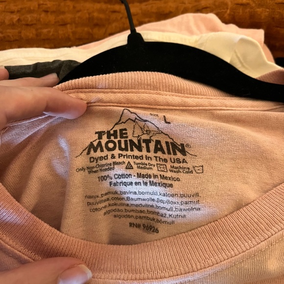 Pink Body-Graphic T Shirt by Mountain Apparel - Picture 4 of 4